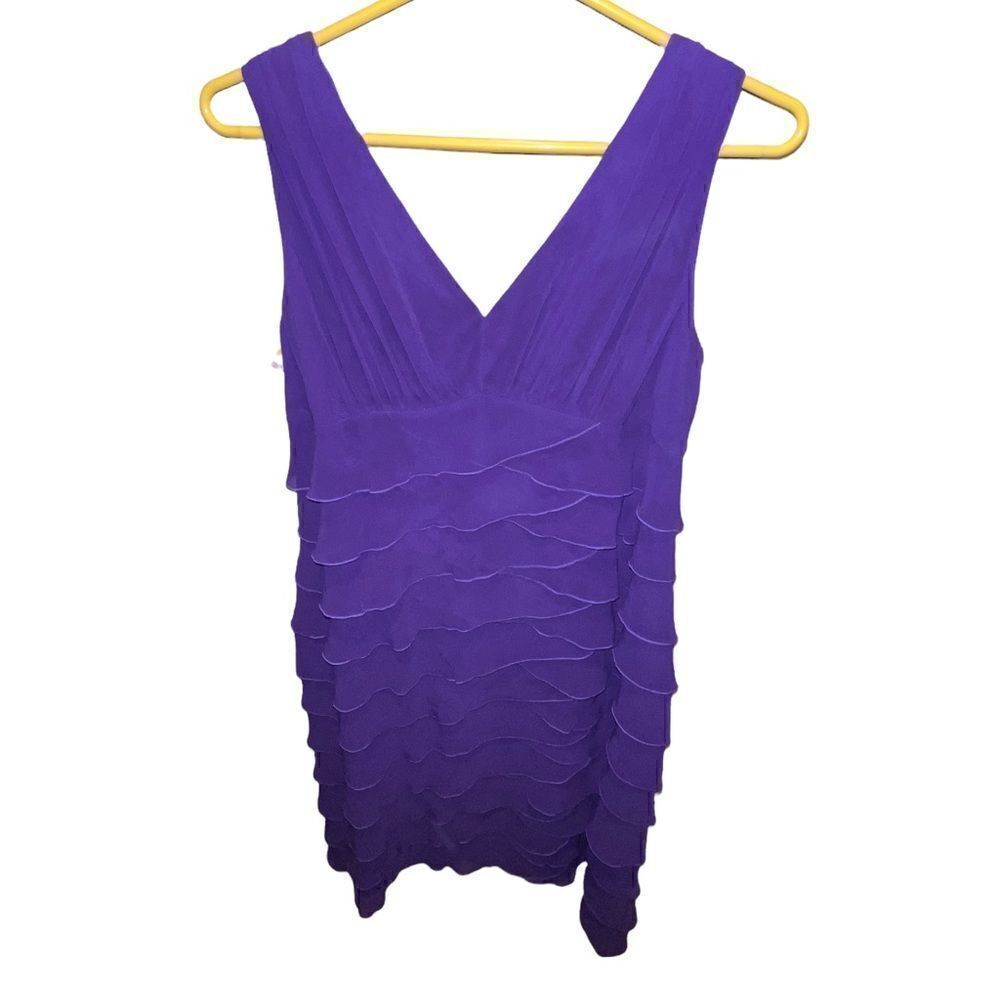 Jones New York purple bodycon tank dress women’s size 10